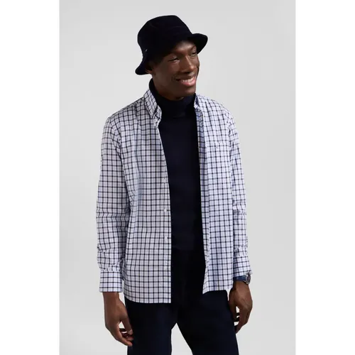 Camicia blu in popeline di cotone - Eden Park - Modalova