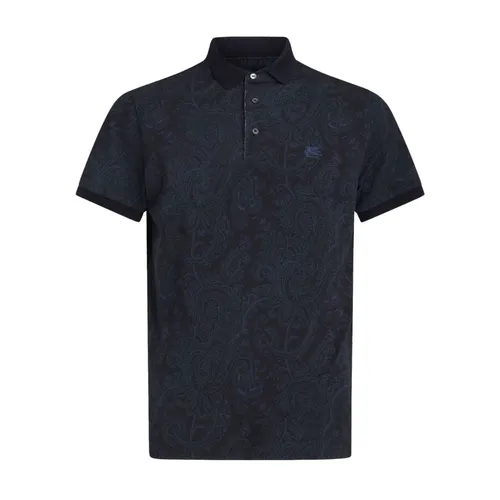 Etro - Tops > Polo Shirts - Blue - Etro - Modalova