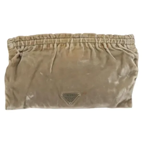 Pre-owned Tejido bolsas-de-maquillaje - Prada Vintage - Modalova