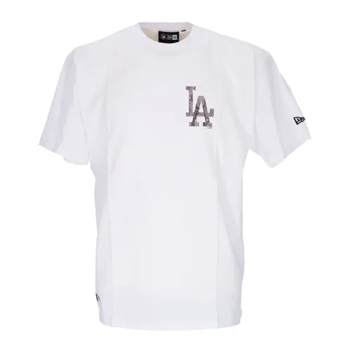 Dodgers Logo Oversize Tee White - New Era - Modalova