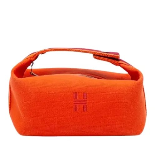 Pre-owned Canvas Pouch - Hermès Vintage - Modalova