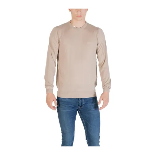 Jersey Beige de Manga Larga - Guess - Modalova
