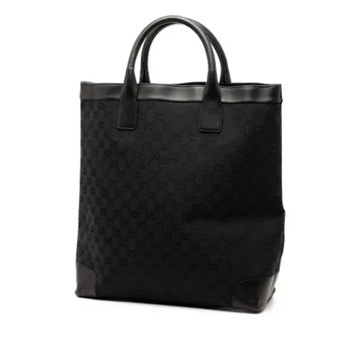 Pre-owned Canvas Tote - Gucci Vintage - Modalova