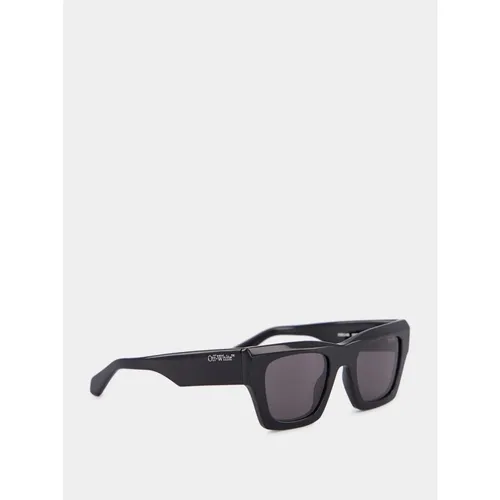 Davie Rectangular Sunglasses - Off White - Modalova