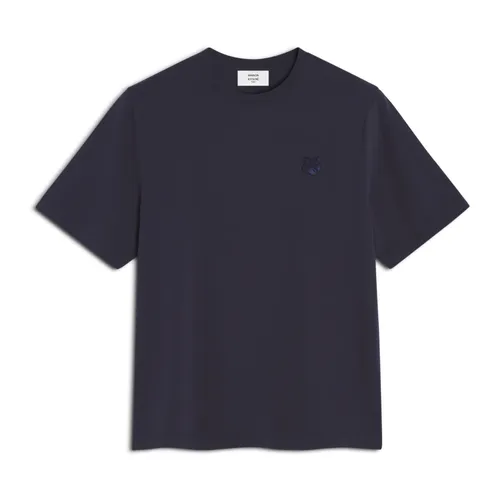 Comfortable Fox Head Patch T-shirt - Maison Kitsuné - Modalova