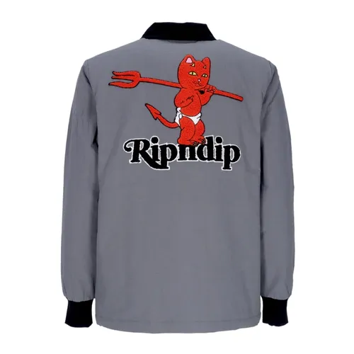 Devil Baby Button Down Jacket - Ripndip - Modalova