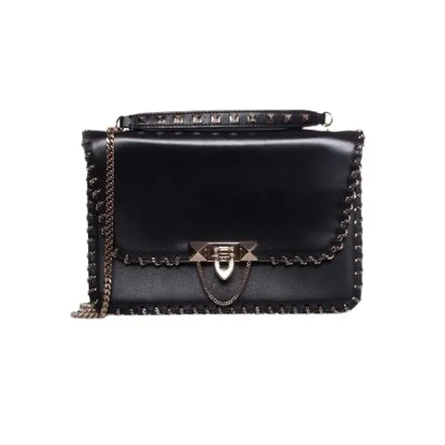 Pre-owned Leather Shoulder Bag - Valentino Vintage - Modalova