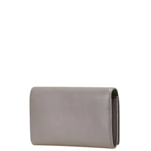 Pre-owned Leather Wallet - Saint Laurent Vintage - Modalova