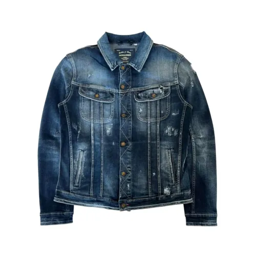 Cotton Denim Jacket - Jack & Jones - Modalova