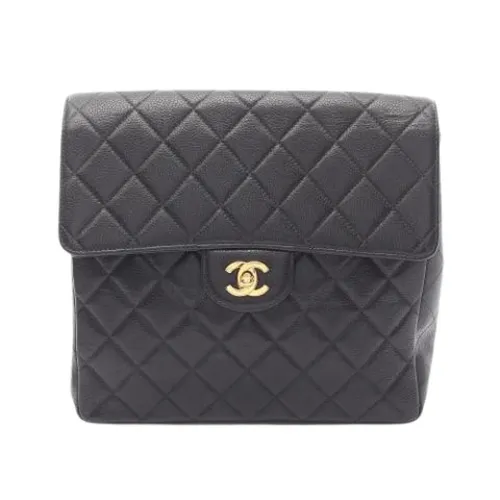 Pre-owned Vintage Leather Backpack - Chanel Vintage - Modalova