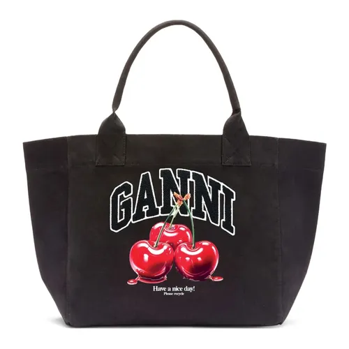 Medium Cherry Tote - Ganni - Modalova