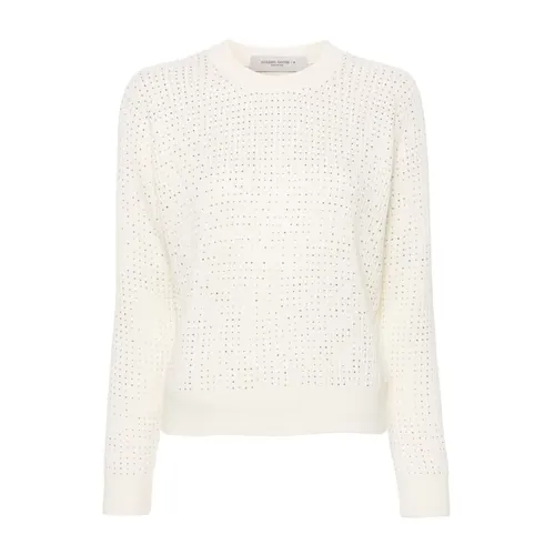 White Crewneck Sweatshirt - Golden Goose - Modalova