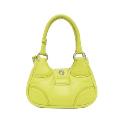 Pre-owned Leather Mini Bag - Prada Vintage - Modalova