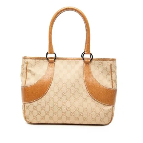 Pre-owned Leather Handbag - Gucci Vintage - Modalova