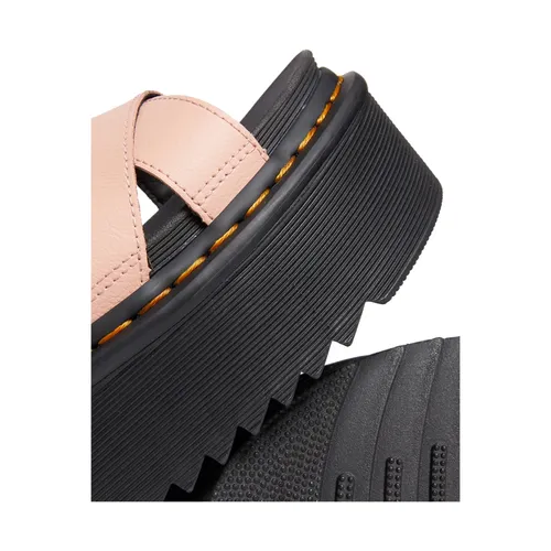 Sandali con Plateau e Cinturini Incrociati - Dr. Martens - Modalova