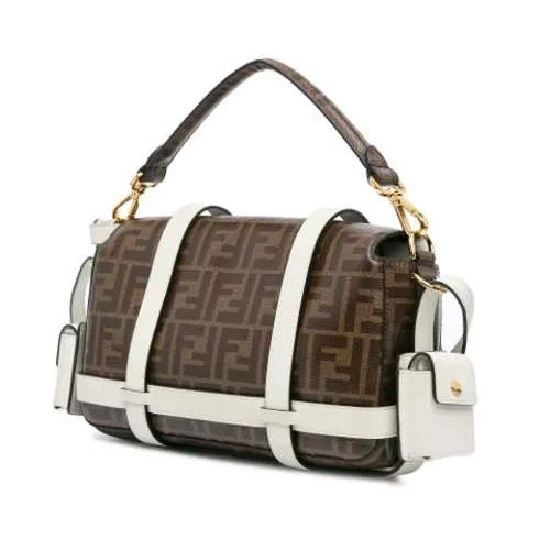 Pre-owned Leather Shoulder Bag - Fendi Vintage - Modalova