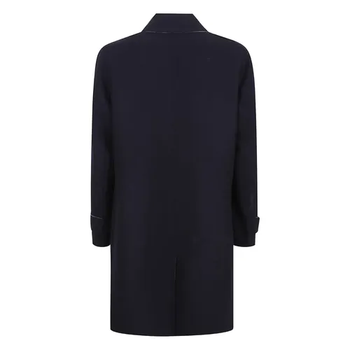 Reversible Wool Coat - Eleventy - Modalova