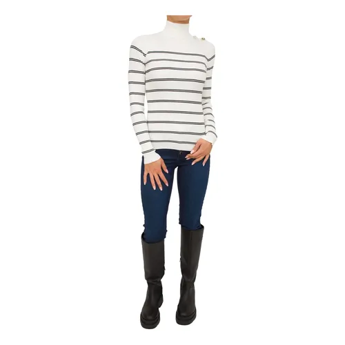 Striped Turtleneck - Liu Jo - Modalova