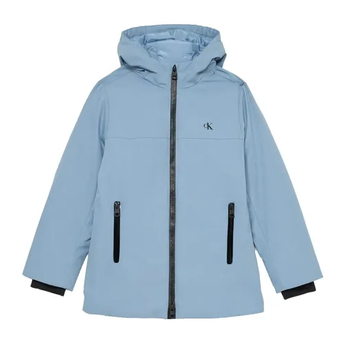 Technical Hooded Jacket - Calvin Klein Jeans - Modalova