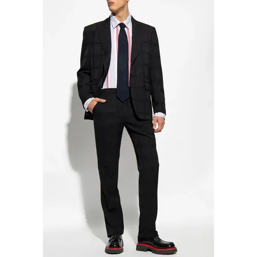 Wool Pleat-Front Trousers - Etro - Modalova