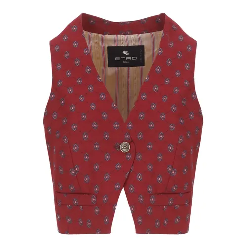 Wool Gilet - Etro - Modalova