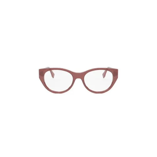 Oval Optical Frame FF Diamonds - Fendi - Modalova