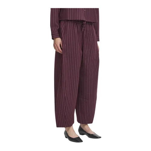 Wide Trousers - Ichi - Modalova