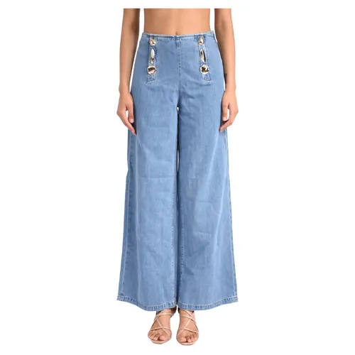 Wide Jeans - Simona Corsellini - Modalova