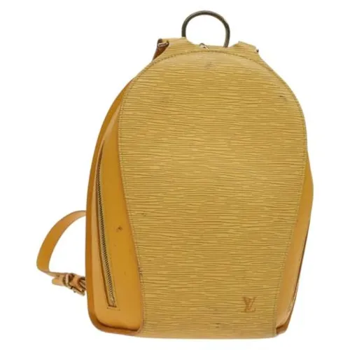 Pre-owned Leather backpacks - Louis Vuitton Vintage - Modalova