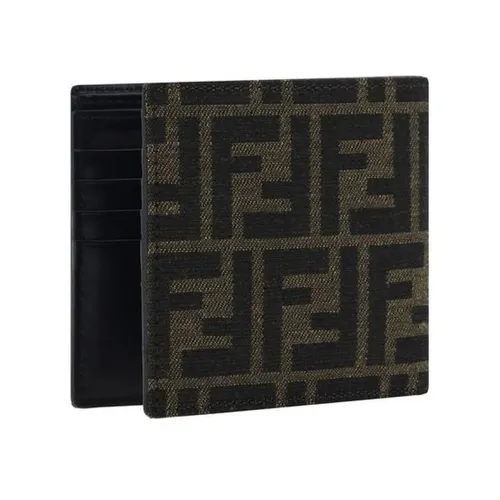 Iconic Monogram Leather Wallet - Fendi - Modalova