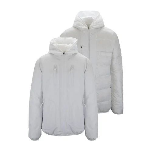 Reversible Hooded Men's Puffer Jacket - Save The Duck - Modalova