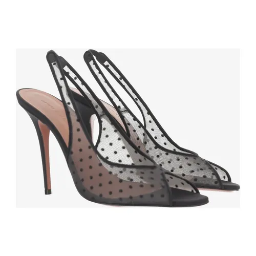 Kristina Fabric Slingback - Amina Muaddi - Modalova