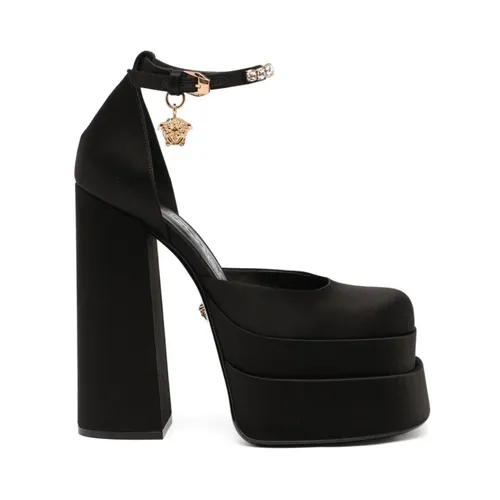 Medusa Aevitas Platform Pumps - Versace - Modalova