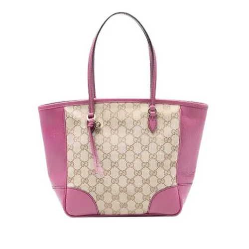 Pre-owned Canvas Tote - Gucci Vintage - Modalova