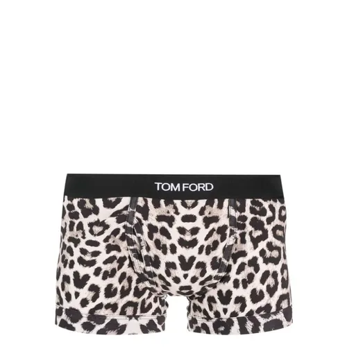 Animal Print Boxers - Tom Ford - Modalova