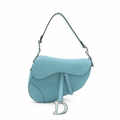 Pre-owned Leather Shoulder Bag - Dior Vintage - Modalova