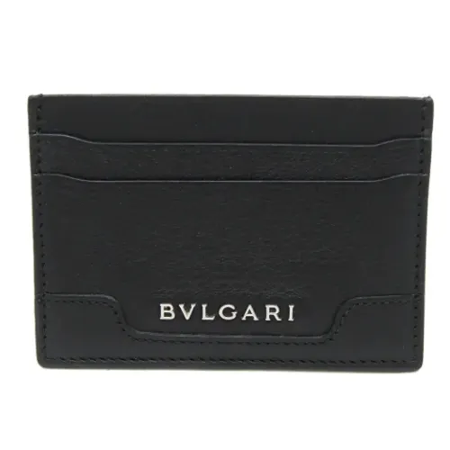 Pre-owned Leather wallets - Bvlgari Vintage - Modalova