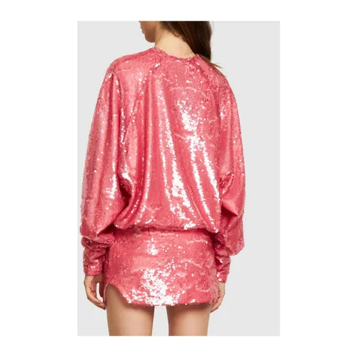 Sequined Mini Dress - The Attico - Modalova