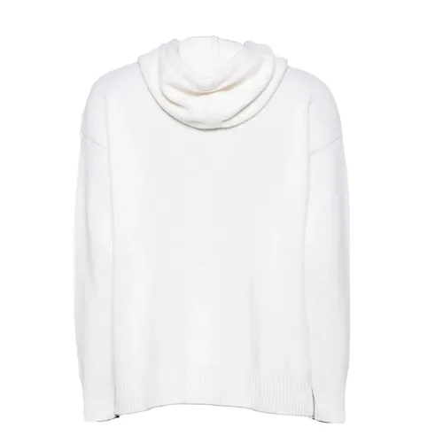 Hooded Lambswool Sweater with Kangaroo Pocket - C.p. Company - Modalova