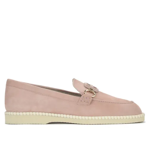 Pink Suede Loafers - Hogan - Modalova