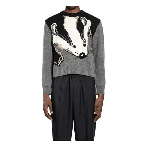 Badger Lambswool Sweater - S.s.daley - Modalova