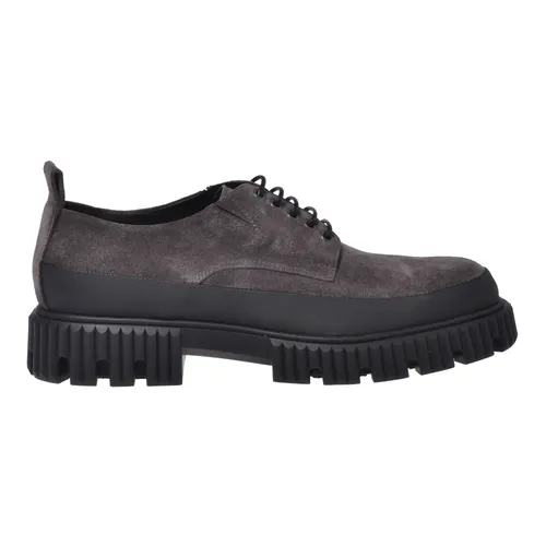 Grey suede lace-ups - Baldinini - Modalova