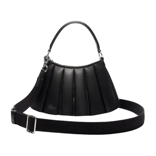 Chic Mini Lenglen Shoulder Bag Black - Lacoste - Modalova