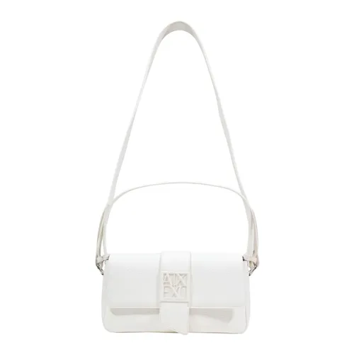 Solid Color Shoulder Bag - Armani Exchange - Modalova