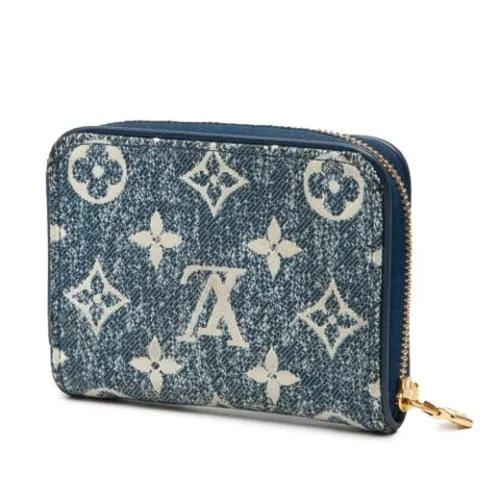 Pre-owned Denim Wallet - Louis Vuitton Vintage - Modalova