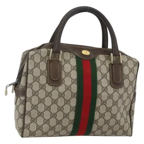 Pre-owned Canvas Handbag - Gucci Vintage - Modalova