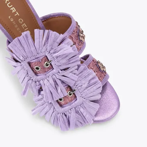 Raffia Buckle Heel - Kurt Geiger - Modalova