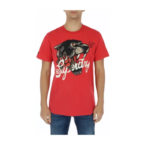 Superdry - Tops > T-Shirts - Red - Superdry - Modalova