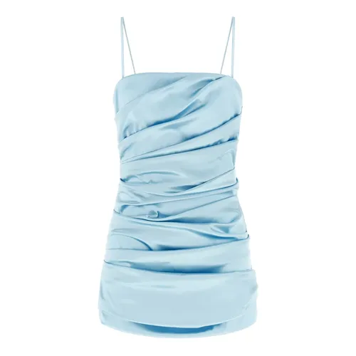 Draped Pleated Mini Dress - Dolce & Gabbana - Modalova