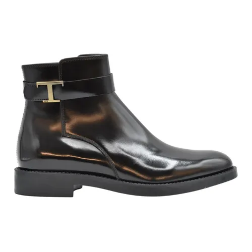 Flat Lace Ankle Boots - Tod's - Modalova